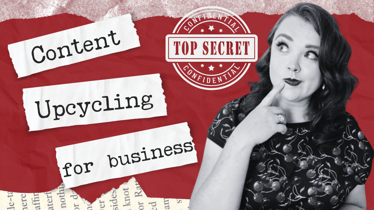 content upcycling for business
